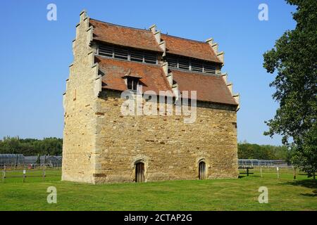 TUDOR Taubenschlag in Willington, Bedfordshire Stockfoto