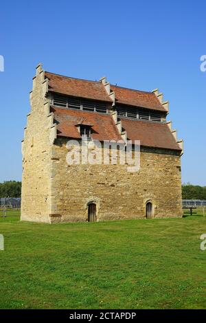 TUDOR Taubenschlag in Willington, Bedfordshire Stockfoto