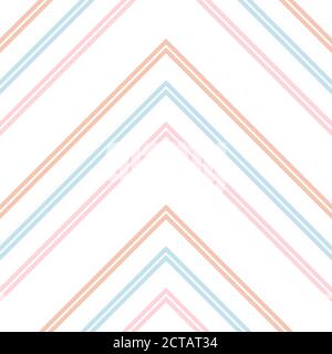 Regenbogen gestreift nahtlose Muster Hintergrund geeignet für Mode-Textilien, Stock Vektor