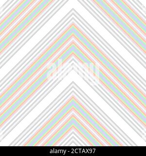 Regenbogen gestreift nahtlose Muster Hintergrund geeignet für Mode-Textilien, Stock Vektor