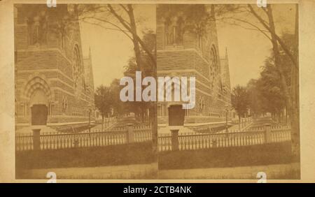 Südkirche, High Street., Standbild, Stereographen, 1850 - 1930, Warner, Milan P Stockfoto