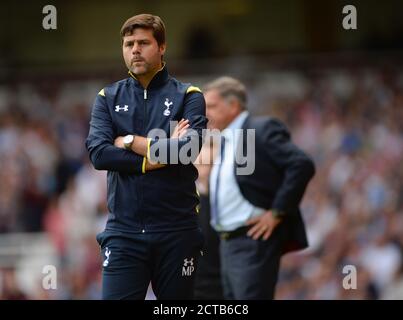 MAURICIO POCHETTINO - SPURS MANAGER West Ham United / Tottenham Hotspur Bildnachweis: © Mark Pain / Alamy Stockfoto