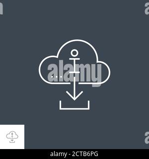 Symbol Für Die Informationszeile Herunterladen Stock Vektor