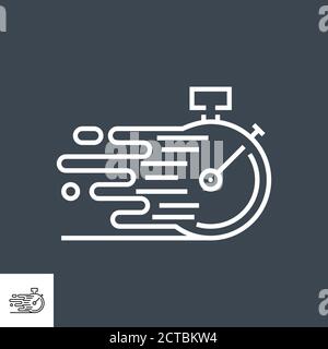 Fast Service Vector-Symbol Stock Vektor