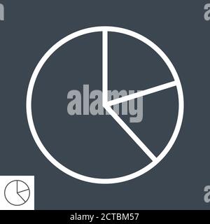 Symbol Für Die Diagrammlinie Stock Vektor