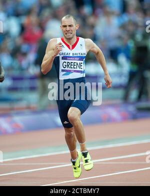 DAI GREENE HERREN 400m HÜRDEN HALBFINALE LONDON 2012 OLYMPICS Copyright Picture : Mark Pain 07774 842005 PHOTO CREDIT : © MARK PAIN Stockfoto