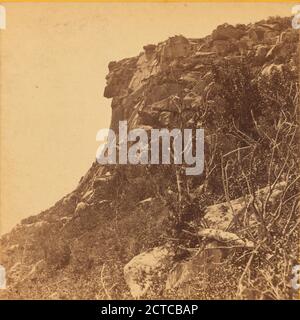 Profil, Franconia Notch., Kilburn Brothers, Canyons, New Hampshire Stockfoto