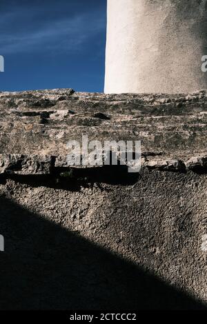Detail der Johanniskapelle auf der Insel Lošinj. Stockfoto