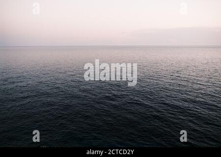 Blick auf das offene Meer, Adria, Kroatien Stockfoto