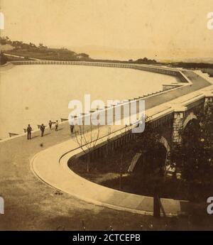 Eden Park Reservoir, Cincinnati, O., Union View Co., Ohio, Cincinnati (Ohio Stockfoto