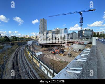 Lissabon, Lissabon, Portugal, 16. August 2020. Baustelle. © Peter Schatz / Alamy Stock Photos Stockfoto