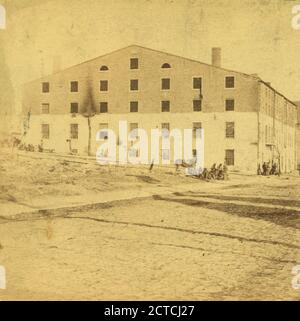 Libby Prison, Richmond, VA., E. & H.T. Anthony (Firma), 1861, Usa Stockfoto