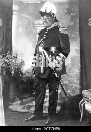 MARCUS GARVEY (1887-1940) jamaikanischer politischer Aktivist und Gründer der UNIA Durch die er sich zum Provisorischen Präsidenten Afrikas erklärte Stockfoto