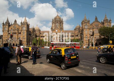 CSMT, Mumbai, Bombay Victoria Terminus Stockfoto