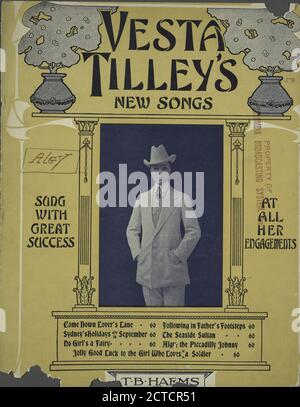 The Piccadilly Johnny with the Little Glass Eye, or, Algy, Notated music, scores, 1895 - 1895, Norris, Harry B., Norris, Harry B. Stockfoto
