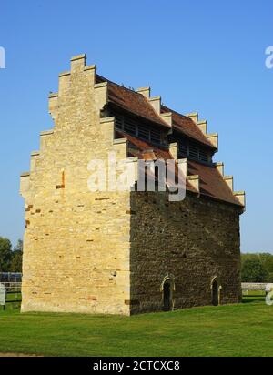 TUDOR Taubenschlag in Willington, Bedfordshire Stockfoto