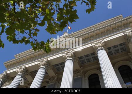 Madrider Börse (Spanien). / Ana Bornay Stockfoto