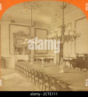 State Dining Room - White House, E. & H.T. Anthony (Firm), 1860, Washington (D.C Stockfoto