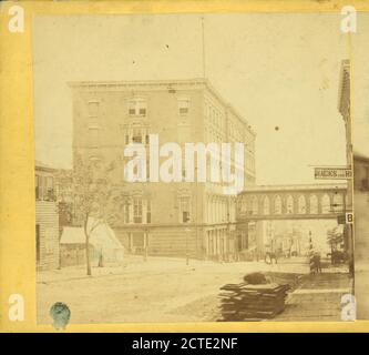 Ballard's Hotel, Richmond., Gardner, Alexander (1821-1882), 1862, USA Stockfoto