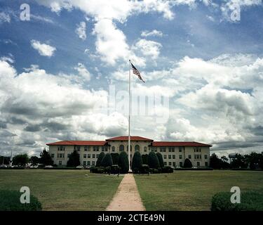 1979 - McNair Rathaus, Sitz der Army Field Artillery School und Field Artillery. Stockfoto