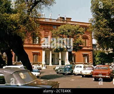 Rom - Anbau Bürogebäude - 1970 Stockfoto