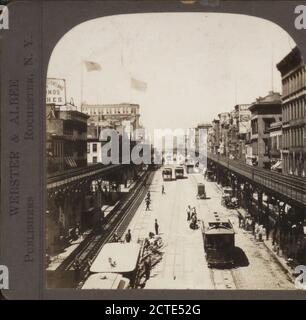 Bowery, New York City., New York (Bundesstaat), New York (N.Y.), New York, Bowery (New York, N.Y. : Street Stockfoto