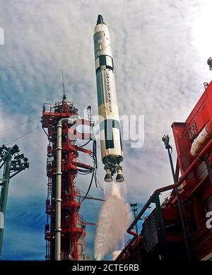 Lift-off von Gemini-Titan 11 (GT-11) bei komplexen 19. Stockfoto