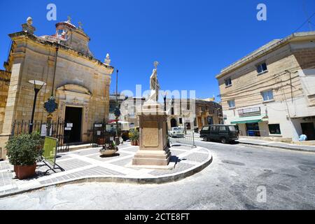 St. Cataldus Kirche in Rabat, Malta. Stockfoto