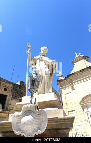 St. Cataldus Kirche in Rabat, Malta. Stockfoto