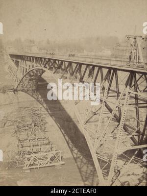 Driving Park Avenue Bridge, Rochester, N.Y., Webster & Albee, 1892, New York (Bundesstaat), Rochester (N.Y.) Stockfoto