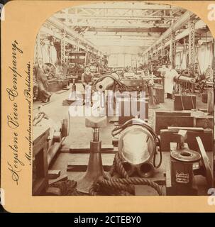 Breech Mechanism Department (Navy Yard), Washington, D.C., USA, Singley, B. L. (Benjamin Lloyd), Keystone View Company, 1898, Washington (D.C Stockfoto