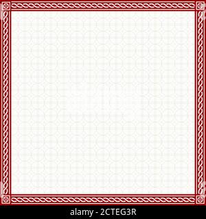 Traditioneller Chinesischer Hintergrund, White Page Stock Vektor