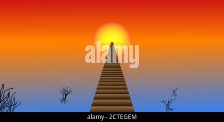 Kreativer und stilvoller abstrakter Hintergrund Stockfoto