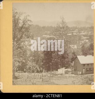 Blick vom Friedhof, West Point, N. Y.., Kilburn Brothers, United States Military Academy, New York (Staat), United States, West Point (N.Y Stockfoto