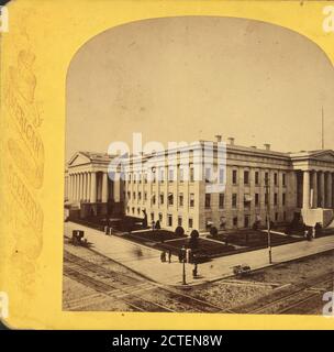 Patentamt., Usa. Patentamt, 1875, Washington (D.C Stockfoto