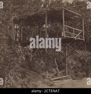 Crow's Nest., Stauffer, William H., Tourismus, Arbors (Bowers), Pavillons, New Jersey, Asbury Park (N.J.), Ocean Grove (N.J Stockfoto