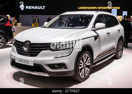 Renault Koleos auf dem 89. Genfer Autosalon. Genf, Schweiz - 5. März 2019. Stockfoto