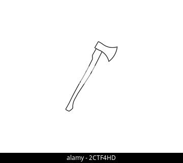 AX, Symbolvektor für das Werkzeug „Equipment“ Stock Vektor
