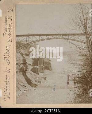 Driving Park Avenue Bridge, Rochester, N.Y., Webster & Albee, 1890, New York (Bundesstaat), Rochester (N.Y Stockfoto