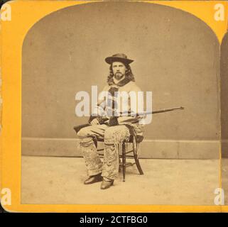 Buffalo Bill., 1865, Indianer Nordamerikas, Nebraska Stockfoto