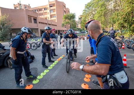 REPARTO TIBER VIGILI URBANI, CORSO E DIPLOMI Stockfoto