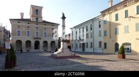 Herzogspalast in Sabbioneta, Mantua, Lombardei Stockfoto