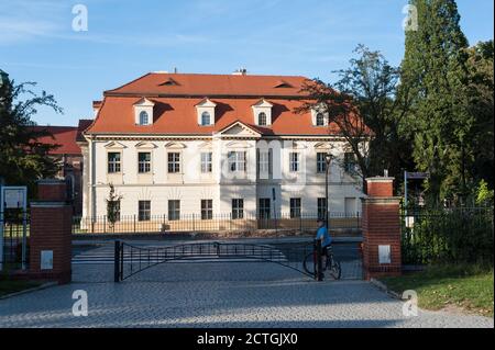 Palast in Żagań, Woiwodschaft Lubusz, in Westpolen, Europa Stockfoto