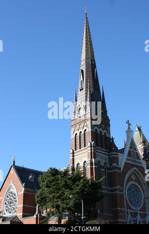 VICTORIA, BC, KANADA - 15. Februar 2009: Aufnahme der historischen St. Andrew's Cathedral in Victoria, BC, Kanada. Stockfoto