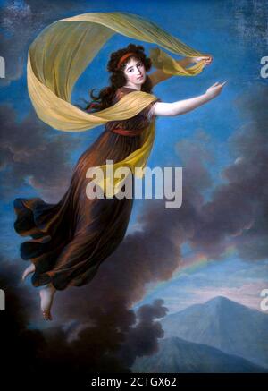 Elisabeth Vigée Lebrun. 1755-1842. Porträt von Prinzessin Karoline von Liechtenstein. 1793. Öl auf Leinwand 222 x 159. Stockfoto