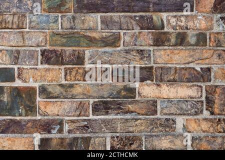Grunge Backstein Wand Textur mit Kopieplatz für Text Stockfoto
