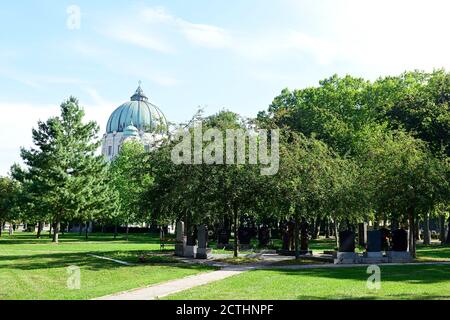 Wien, Österreich. Der zentrale Friedhof in Wien Stockfoto