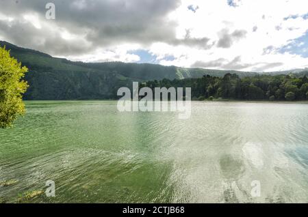 SETE CIDADES-SAO MIGUEL (AZOREN) Stockfoto