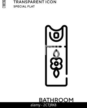 Windanschluss detailliertes kreisförmiges, flaches Vektorsymbol. Vektor isoliert Konzept Metapher Illustrationen. Stock Vektor