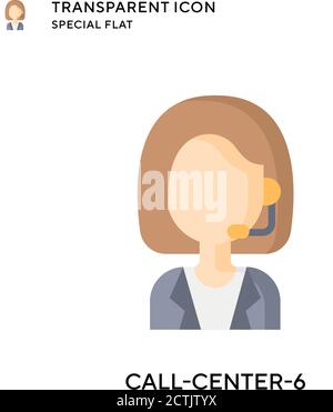 Papagei detailliertes kreisförmiges Vektor-Symbol. Vektor isoliert Konzept Metapher Illustrationen. Stock Vektor